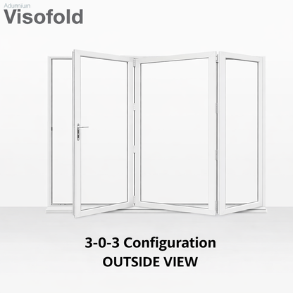 3 Pane Bespoke Sized Bifolds