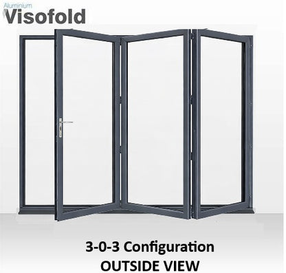 3 Pane Bespoke Sized Bifolds