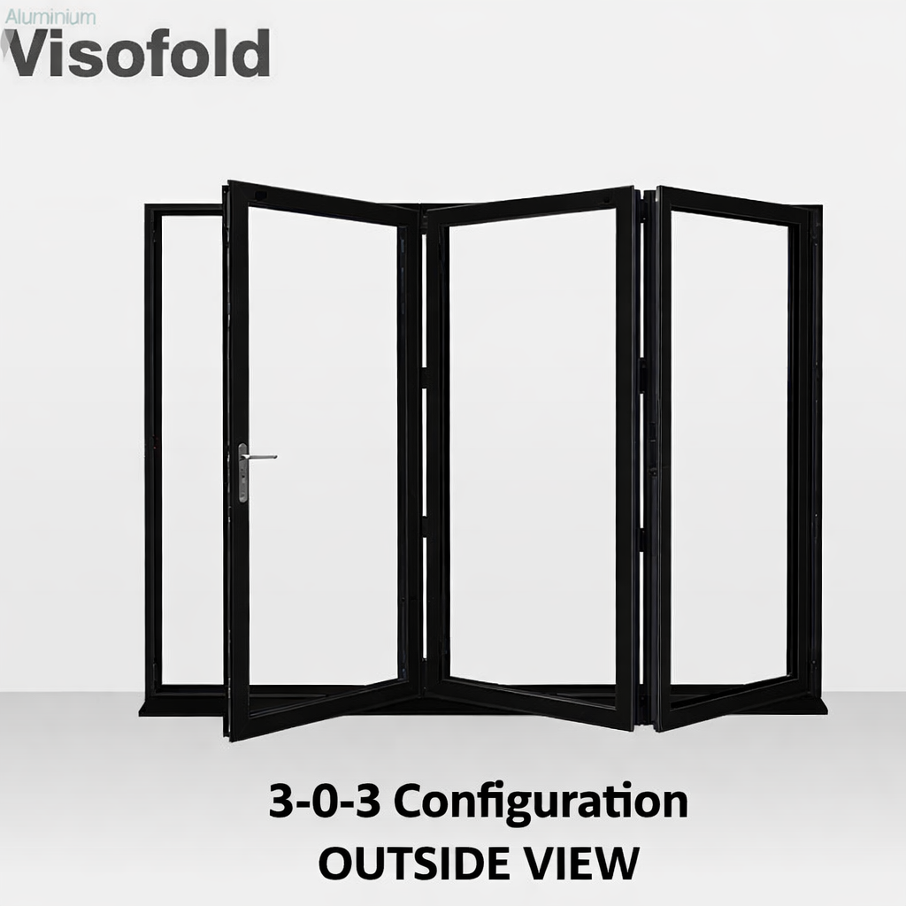 3 Pane Bespoke Sized Bifolds