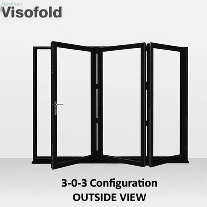 3 Pane Bespoke Sized Bifolds