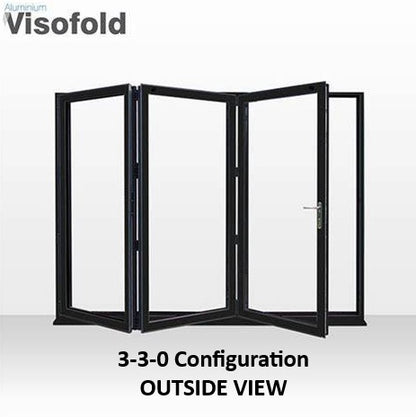 3 Pane Bespoke Sized Bifolds