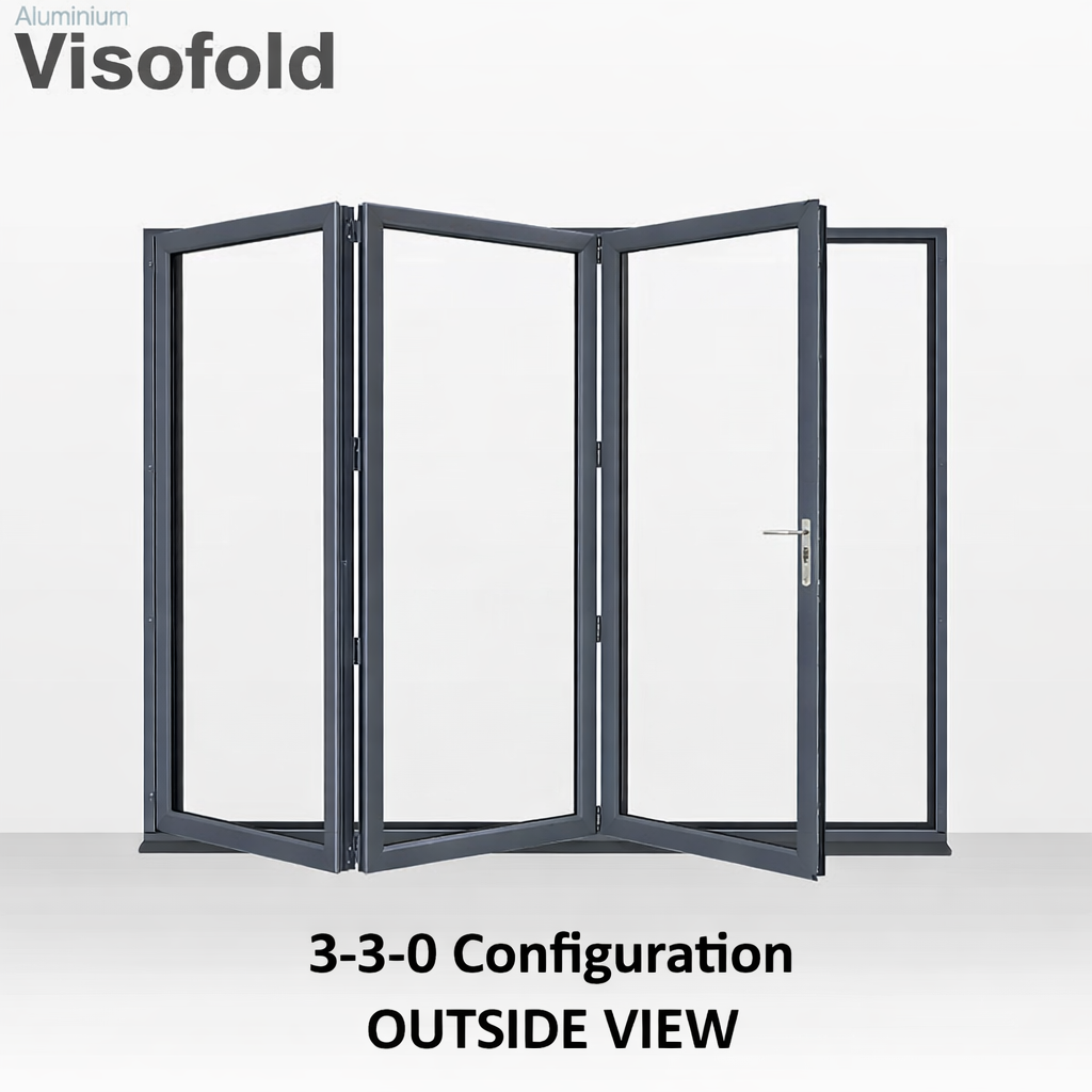 3 Pane Bespoke Sized Bifolds