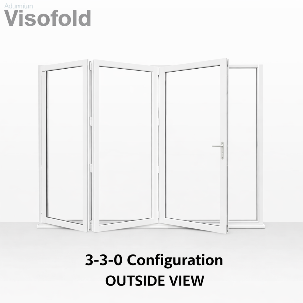 3 Pane Bespoke Sized Bifolds